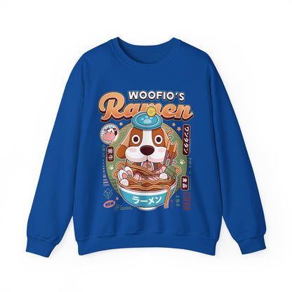 Woofio Vintage Ramen Unisex Crewneck Sweatshirt