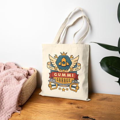The Gummi Garage Emblem Tote Bag
