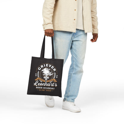 Squall Seed Academy Vintage Canvas Tote Bag