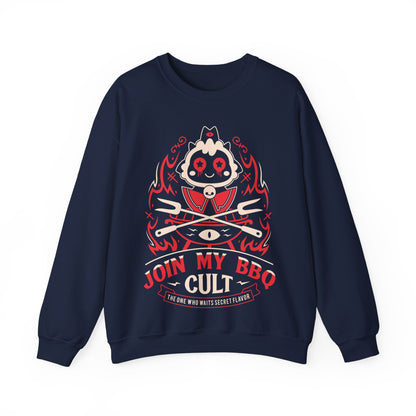Join My Barbecue Cult Crewneck Sweatshirt