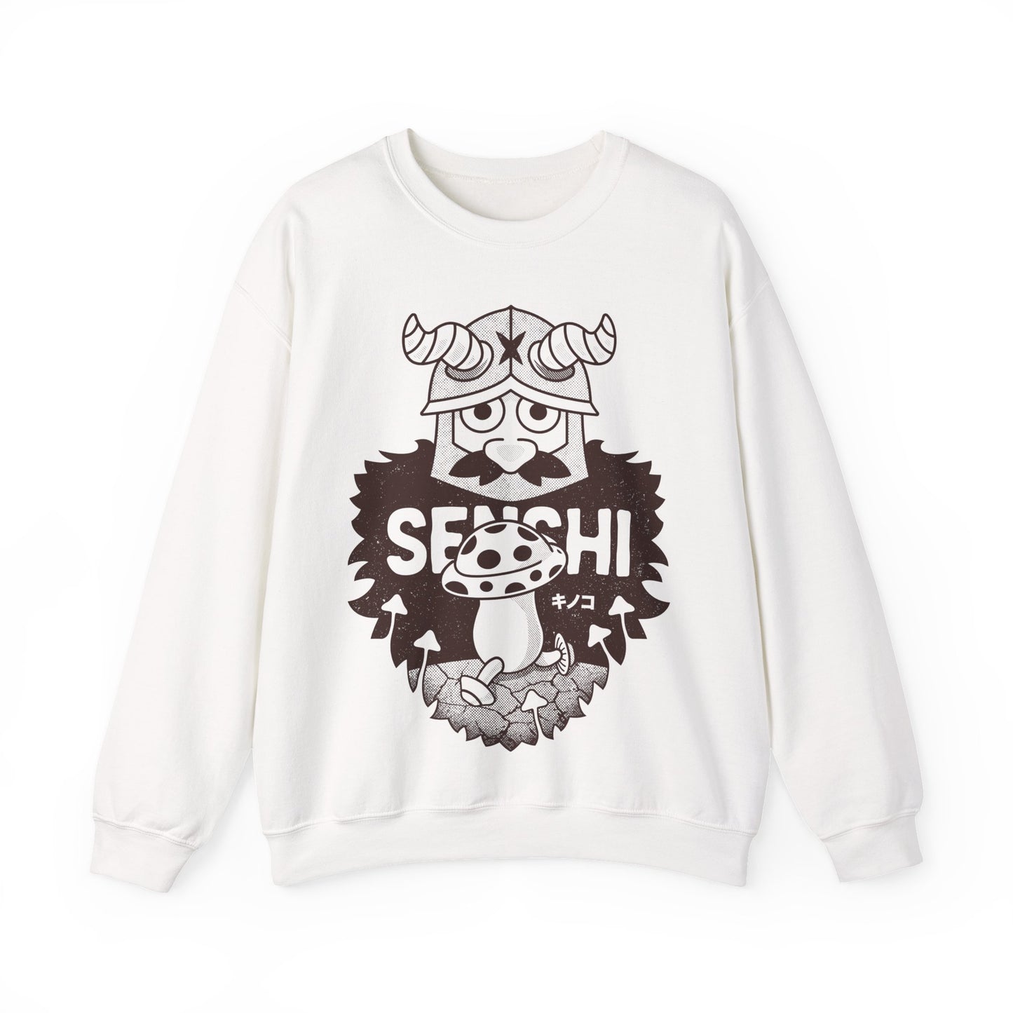 Dwarf And Mushroom Vintage Crewneck Sweatshirt