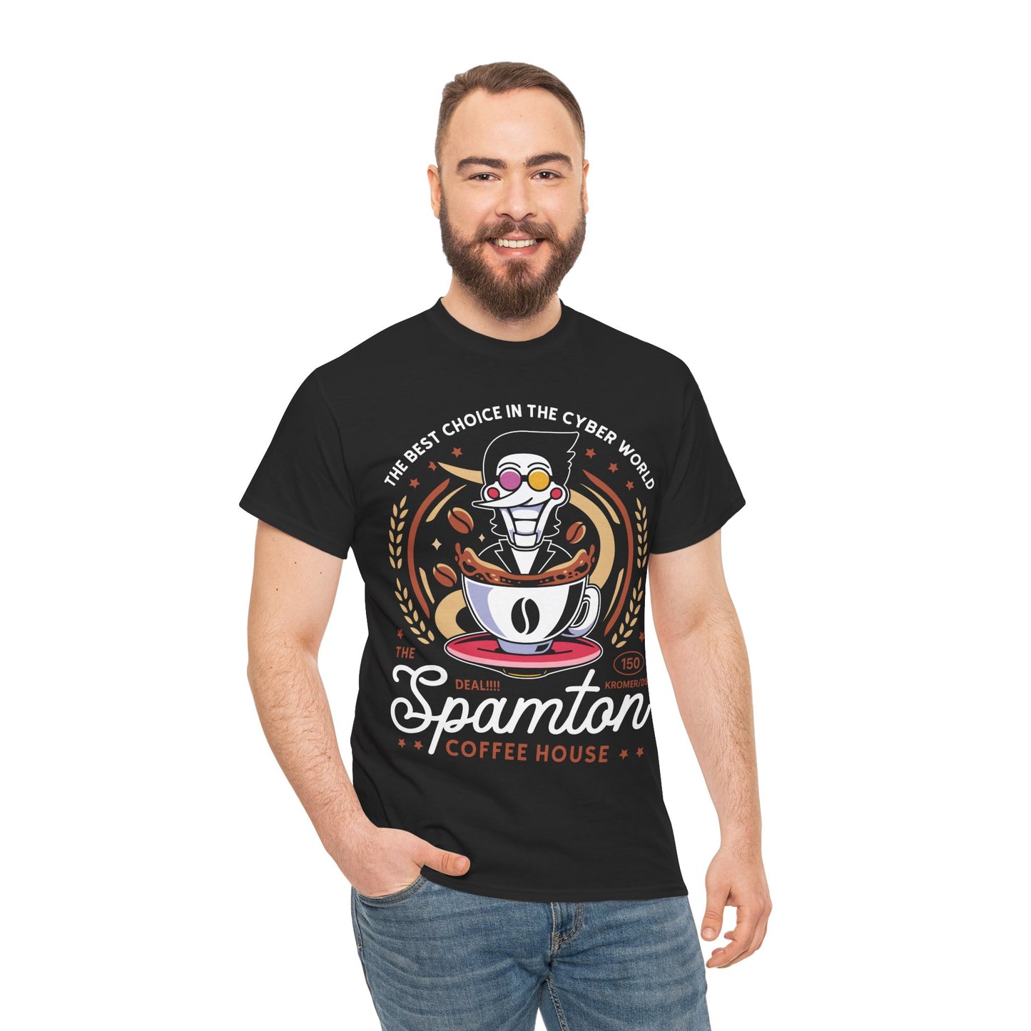 Spamton Coffee Emblem Unisex T-Shirt