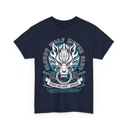 Cloudy Wolf Midgar Motor Unisex T-Shirt