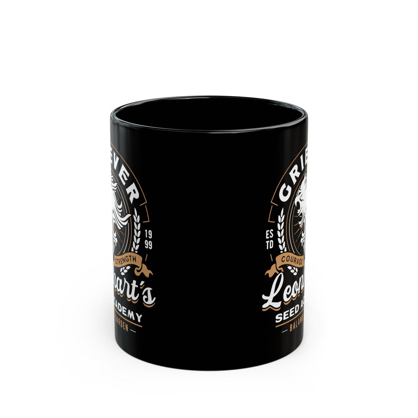 Squall Seed Academy Vintage Black Mug