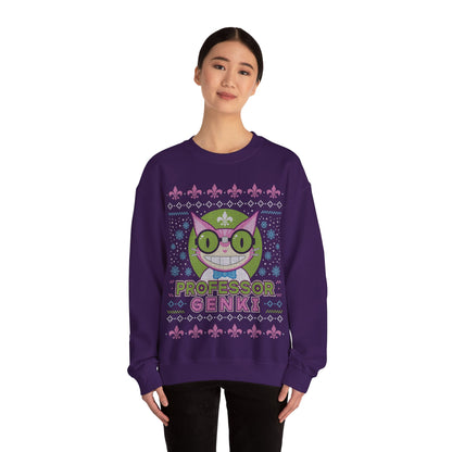 Steelport Cat Ugly Sweater Unisex Crewneck Sweatshirt