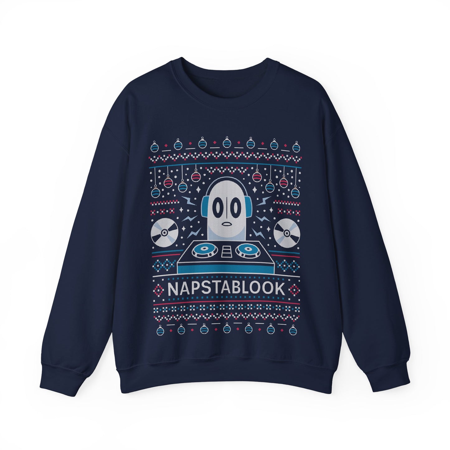 Napstablook Ugly Sweater Crewneck Sweatshirt