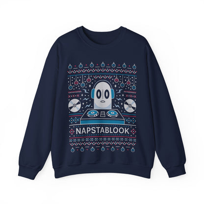 Napstablook Ugly Sweater Crewneck Sweatshirt