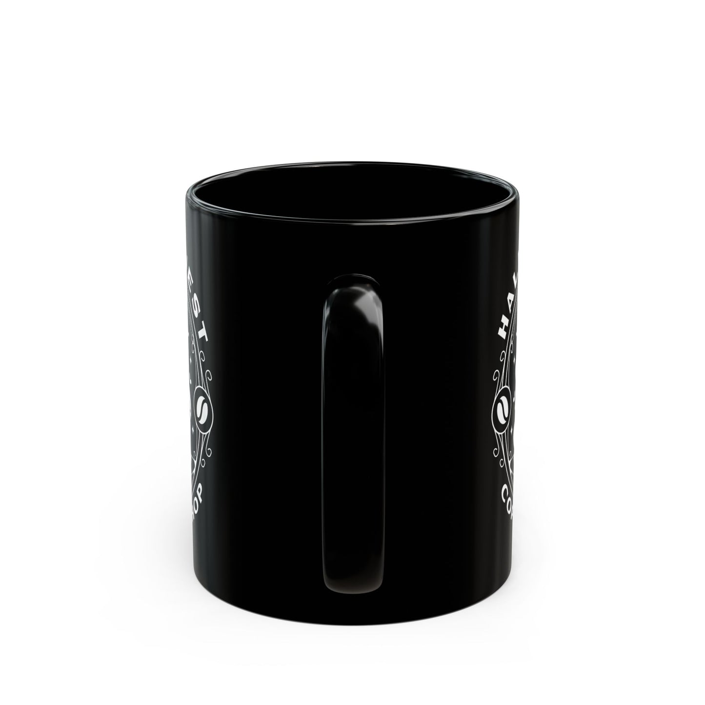 Hallownest Coffee Emblem Black Mug