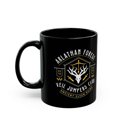 Veil Jumpers Club Emblem Black Mug