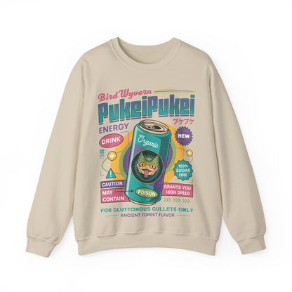Pukei Pukei Energy Drink Unisex Crewneck Sweatshirt