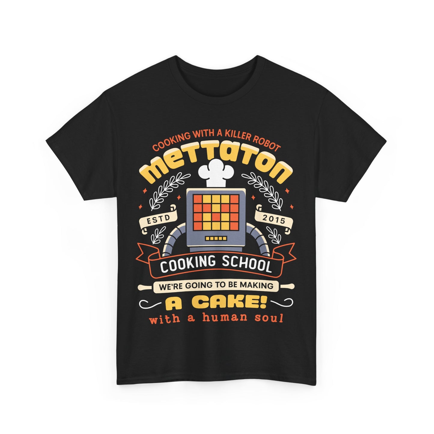 Mettaton Cooking School Crest Unisex T-Shirt