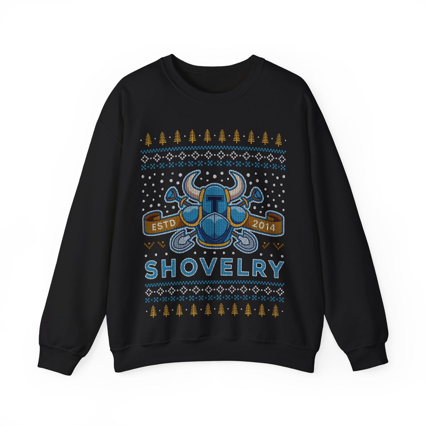 Shovelry Ugly Sweater Unisex Crewneck Sweatshirt