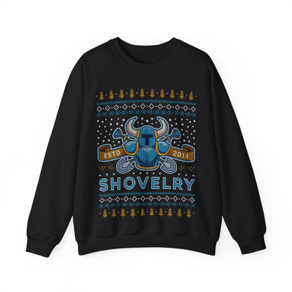 Shovelry Ugly Sweater Unisex Crewneck Sweatshirt