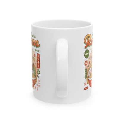 Felyne Palico Ramen Ceramic Mug