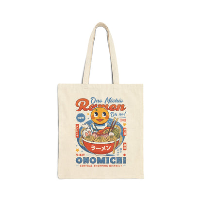 Ono Michio Ramen Cotton Canvas Tote Bag