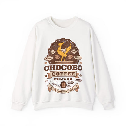 Chocobo Coffee Vintage Unisex Crewneck Sweatshirt