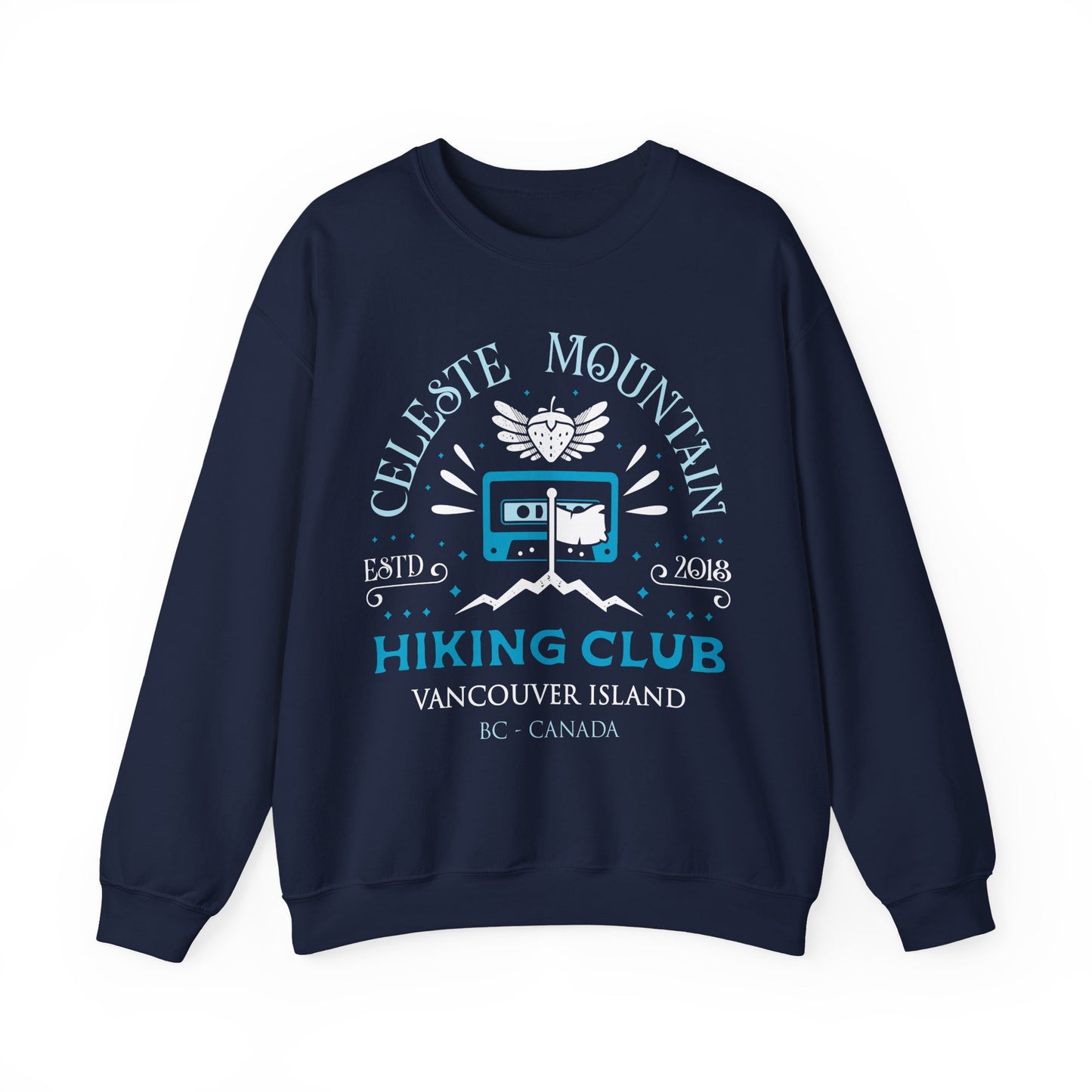 Celeste Mountain Hiking Club Unisex Crewneck Sweatshirt