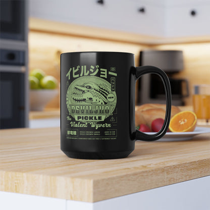 Deviljho Pickle Grunge Black Mug