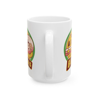 Aiai Bananas Emblem Ceramic Mug