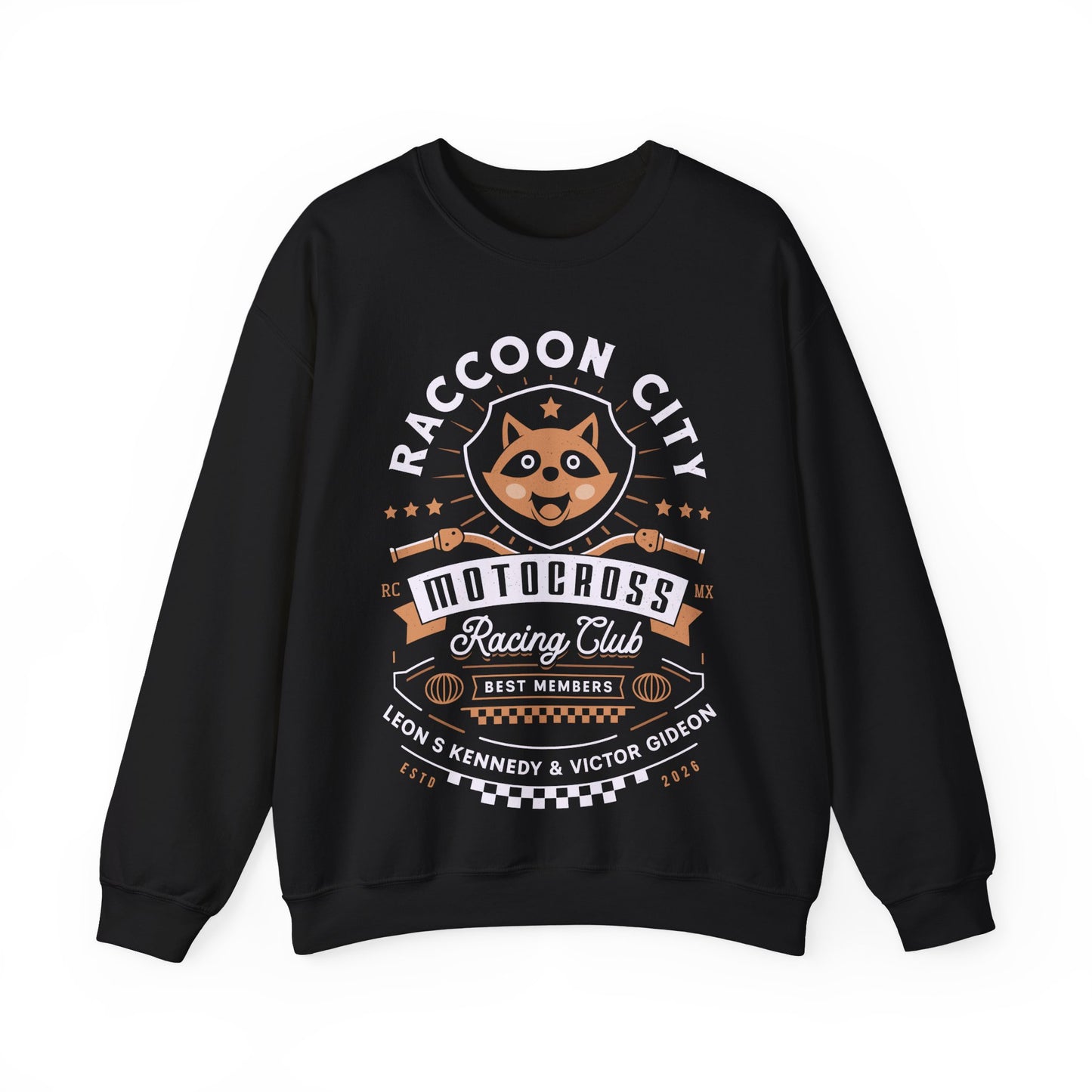 Raccoon City Racing Club Crewneck Sweatshirt