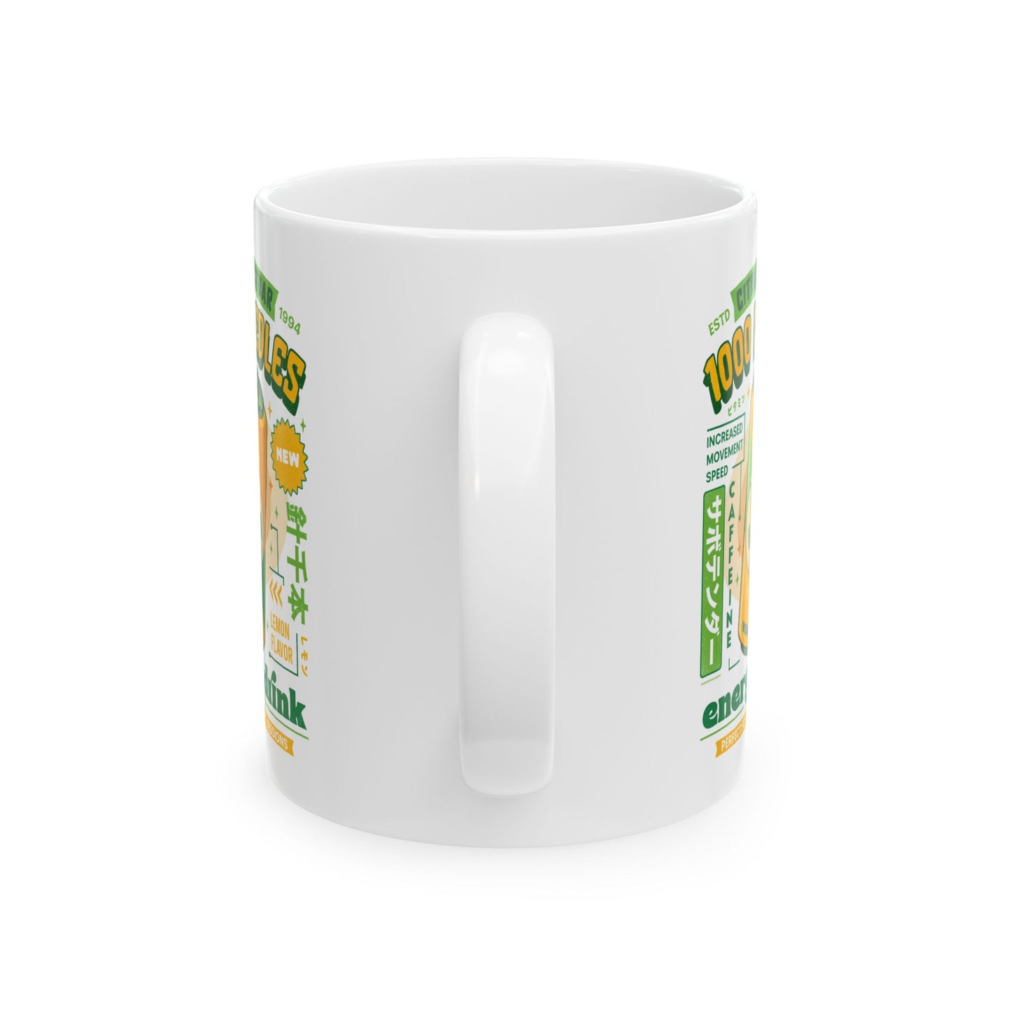 Cactuar Energy Drink Ceramic Mug