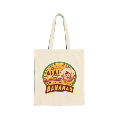 Aiai Bananas Emblem Canvas Tote Bag