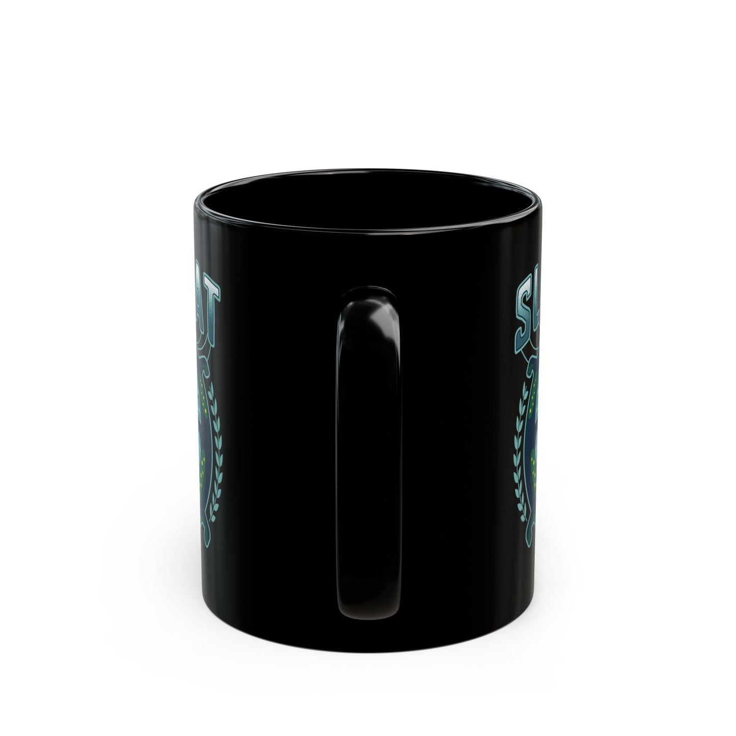 Slugcat Emblem Black Mug