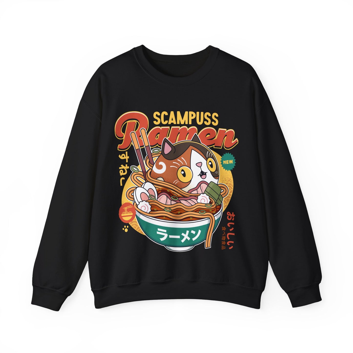 Scampuss Ramen Unisex Crewneck Sweatshirt