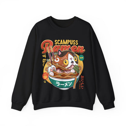 Scampuss Ramen Unisex Crewneck Sweatshirt
