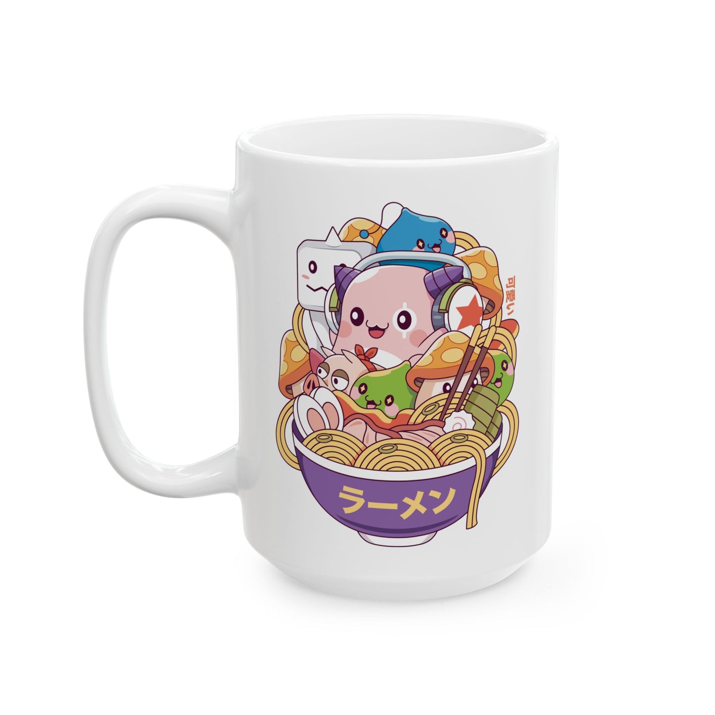 Maple World Monsters Ramen Ceramic Mug