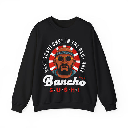 Bancho Sushi Emblem Unisex Crewneck Sweatshirt