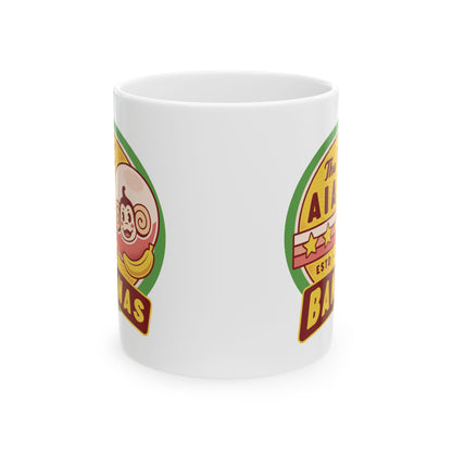 Aiai Bananas Emblem Ceramic Mug