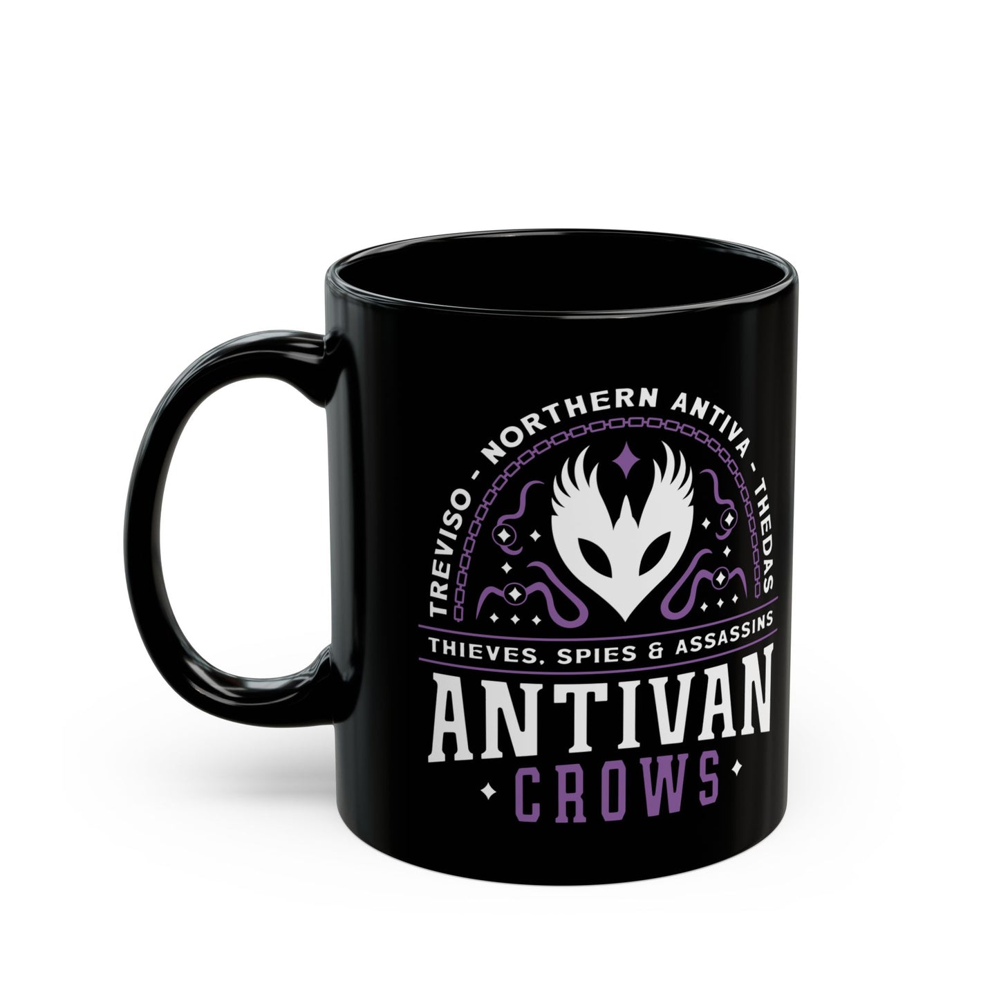 Antivan Crows Emblem Black Mug
