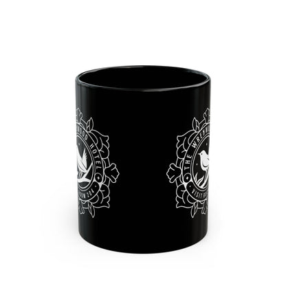 Wrenwood Hotel Emblem Black Mug