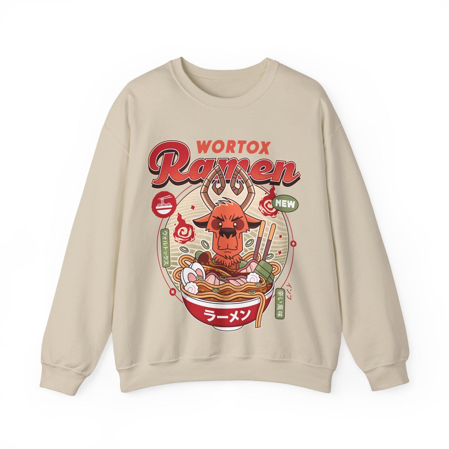 Wortox Vintage Ramen Crewneck Sweatshirt