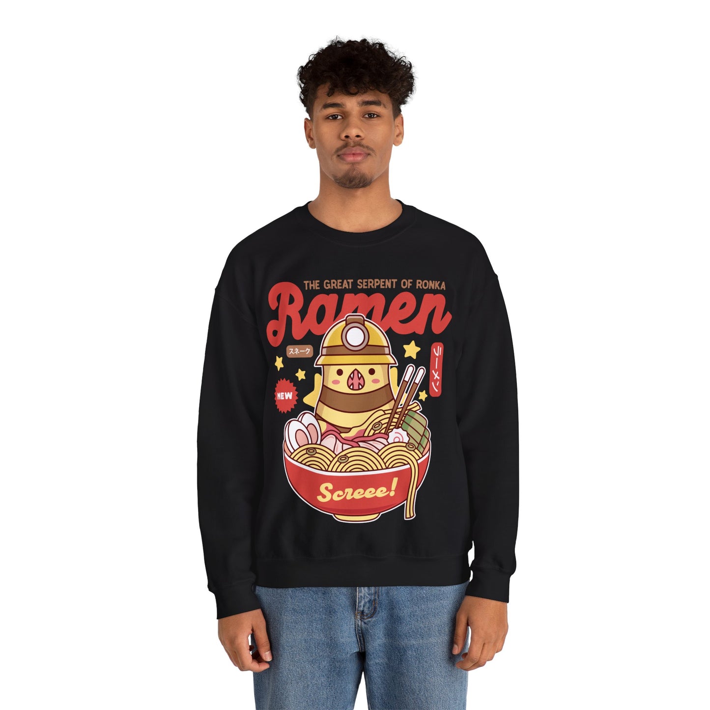 Serpent Of Ronka Ramen Unisex Crewneck Sweatshirt