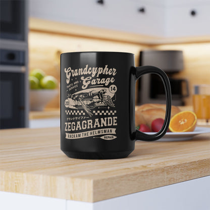 Zegagrande Garage Black Mug