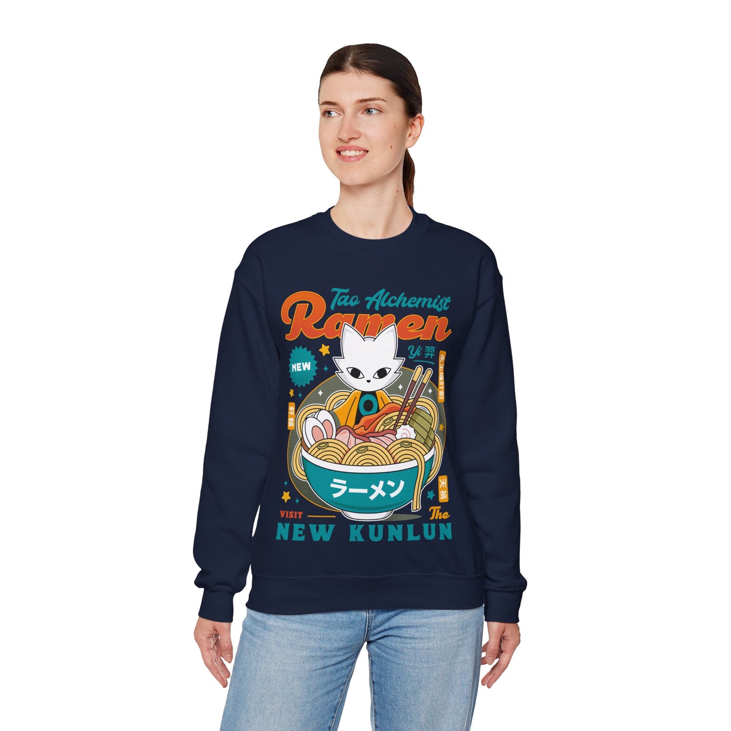 The Mysterious Alchemist Ramen Unisex Crewneck Sweatshirt