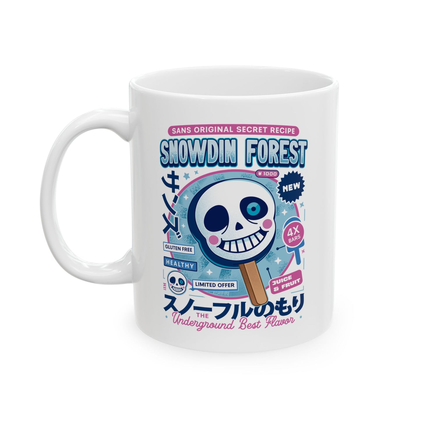 Snowdin Forest Ice Cream Ceramic Mug