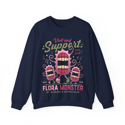 Support Geffen Field Flora Crewneck Sweatshirt