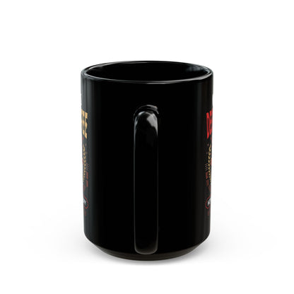 Hopes Peak Academy Coffee Crest Black Mug