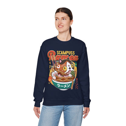Scampuss Ramen Unisex Crewneck Sweatshirt