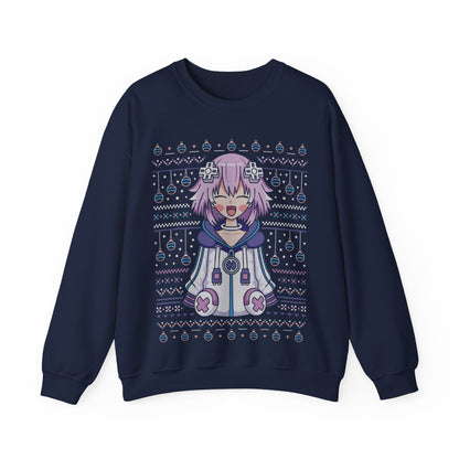 Planeptune Ugly Sweater Crewneck Sweatshirt