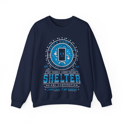 Cabin Coins Stamp Club Emblem Crewneck Sweatshirt