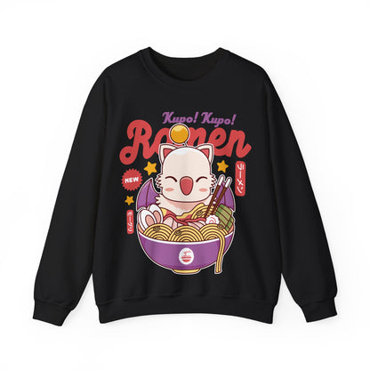 Moogle Kupo Ramen Unisex Crewneck Sweatshirt