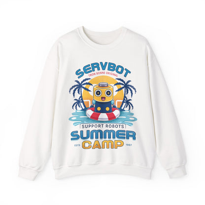 Servbot Summer Camp Vintage Crewneck Sweatshirt