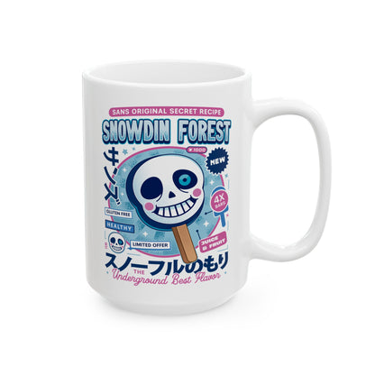 Snowdin Forest Ice Cream Ceramic Mug