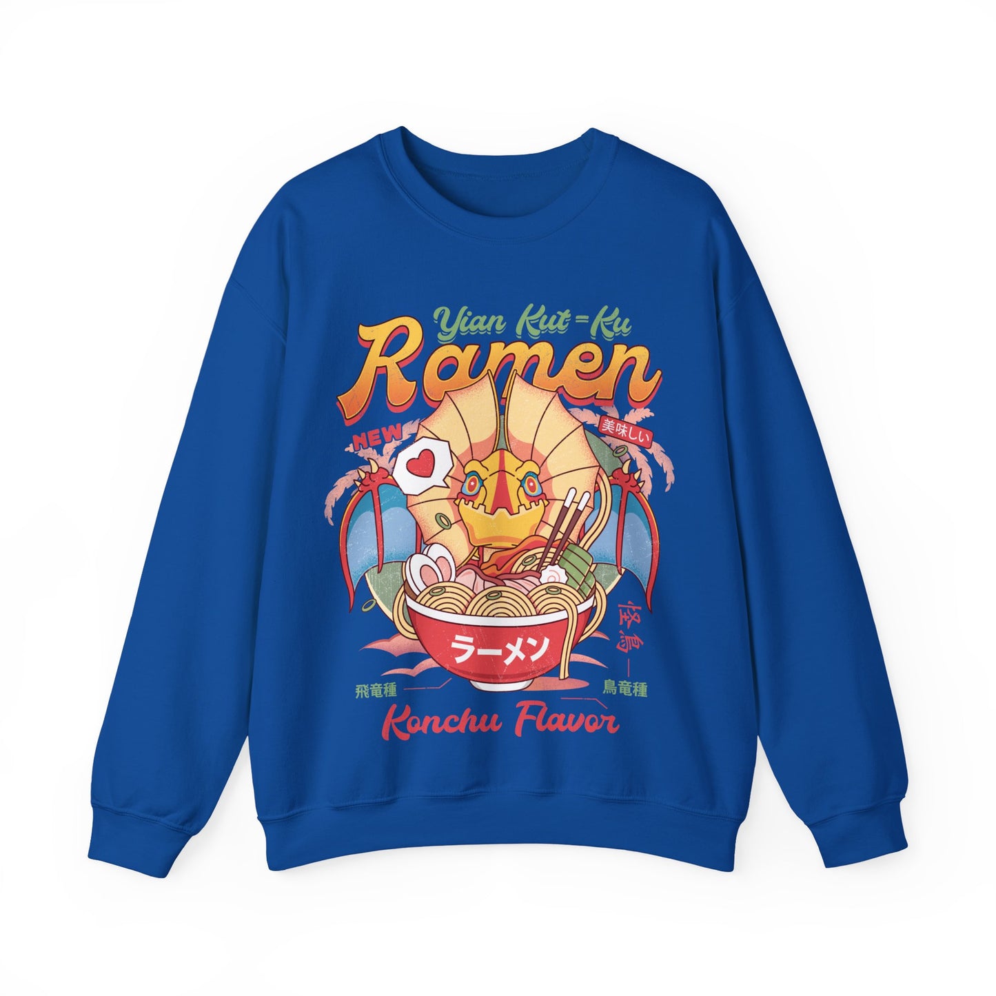 Yian Kut Ku Ramen Vintage Unisex Crewneck Sweatshirt