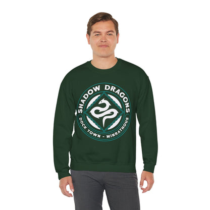 Minrathous Shadow Dragons Emblem Unisex Crewneck Sweatshirt