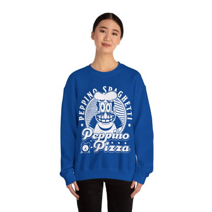 Peppino Pizza Crest Unisex Crewneck Sweatshirt